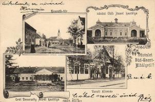 Büd-Szentmihály mit Bahnhof