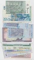 17db vegyes modern bankjegy T:I-III 17 pcs of mixed modern banknotes C:UNC-F