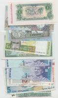 17db vegyes modern bankjegy T:I-III
17 pcs of mixed modern banknotes C:UNC-F