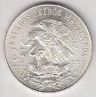 Mexikó 1968. 25P Ag "Olimpia" T:BU Mexico 1968. 25 Pesos Ag "Olympics" C:BU