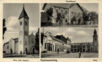 Vásárosnamény vasútállomás, templom (EB)