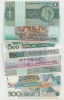 Brazília 11db modern bankjegy T:I
Brasil 11 pcs of modern banknotes C:UNC