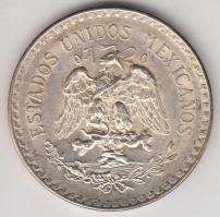 Mexikó 1938. 1P Ag (16.64g) T:2
Mexico 1938. 1 Peso Ag (16.64g) C:XF