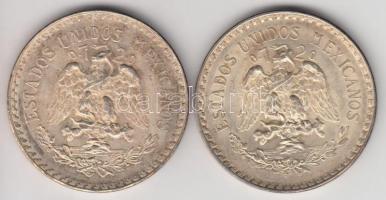 Mexikó 1943/44 1P Ag (2x) (16.63g/16.69g) T:2
Mexico 1943/44 1 Peso Ag (2x) (16.63g/16.69g) C:XF
