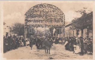 Párkány, bevonulás / entry of the Hungarian troops