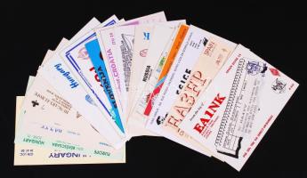 1970-1990 27 db rádióigazoló, vétel igazoló lap, amatőr rádiós kártyák