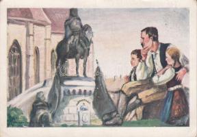 Kolozsvár, A Magyar Nemzeti Szövetség kiadása / Irredenta, Hungarian patriotic card s: Márton Nógrádi M. (EK)