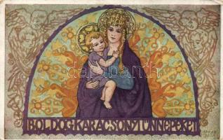 Christmas, s: Árkay Tessza (wet damage)