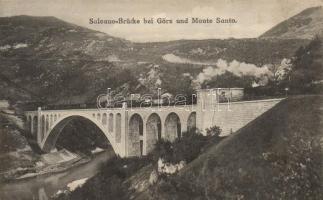 Solkan stone bridge, Monte Santo (EK)