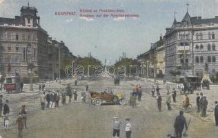 Budapest VI. Körönd az Andrássy úton, automobil (EK)