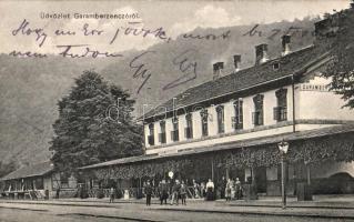 Garamberzence Bahnhof