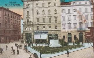 Trieste, Piazza S. Giovanni, Verdi monument