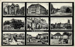 Ungvár with synagogue (small tear)