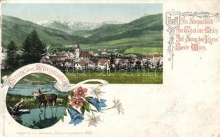 Mürzzuschlag floral (small tear)