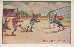 Easter, rabbits, football s: Pámmer I.