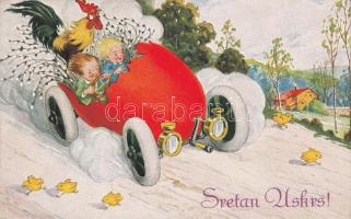 Easter, egg automobile (EK)