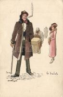 Studentika, a balek, selmeci diákélet, litho s: Bartha L. (EK)