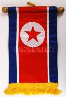 cca 1980 Észak-koreai zászló /  Flag of North Korea, 27x18cm