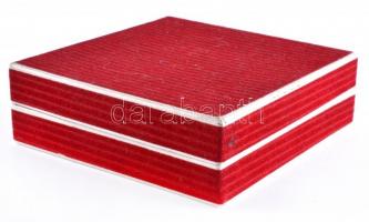 Borsos Miklós (1906-1990) 1975. "Nemzeti Színház 1837" Br emlékérem dísztokban T:2