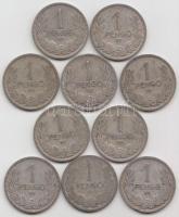 1926-1927. 1P Ag (10x) T:vegyes