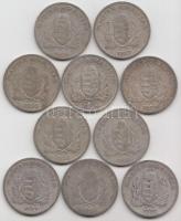 1926-1927. 1P Ag (10x) T:vegyes