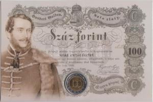 2002. 100Ft "Kossuth" elsőnapi veret sorszámozott díszlapon T:BU