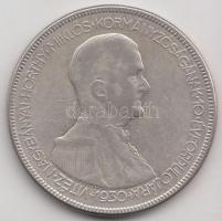 1930. 5P Ag "Horthy-jobbra" T:3
