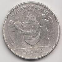 1930. 5P Ag "Horthy-jobbra" T:3