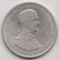 1930. 5P Ag "Horthy-jobbra" T:3