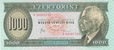 1983. november 10. 1000Ft "D" T:I