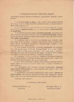 1939 Református egyházi választói igazolvány