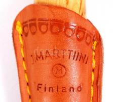 Marttini Lynx Knife exkluzív finn vadászkés. 200mm, penge 90mm nyírfa markolattal, bőr tokban / Excl...