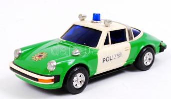 Porsche 911 német elemes játék rendőrautó, új elemmel / toy car