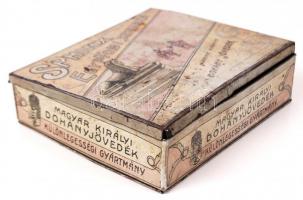 cca 1920-1930 3db, különböző fémdobozka: Sphinx egyiptomi szivarka, Dr. Wander széntabletta (tablett...