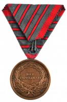 1914. "Ferenc József Bronz Vitézségi Érem / Der Tapferkeit" Br kitüntetés nem eredeti mell...