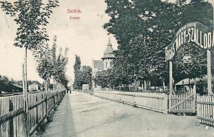 Siófok Corso mit Hotel