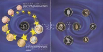 2006. 1Ft-100Ft "1956-os Forradalom" 7klf db dísztokos szettben T:PP Csak 5000db! + 2007. ...