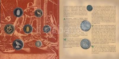 1999. 50f-100Ft 8klf db szett, díszcsomagolásban T:PP Csak 3000db! + 2001. 1Ft-100Ft 7klf db, szettb...