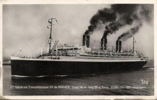 SS Ile de France, French ocean liner