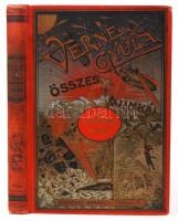 Verne Gyula: Haza, Franciaországba!; Gil Braltar. Ford. Huszár Imre. (Verne Gyula Összes Munkái) Bp., 1906, Franklin-Társulat. George Roux illusztrációival, kiadói, aranyozott, festett, piros egészvászon sorozatkötésben, a kötés sarkain kisebb kopások, a lapok itt-ott foltosak, egyébként jó állapotú