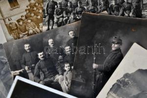 cca 1880-1920 11 db katonai fotó és csoportkép / 11 military photos