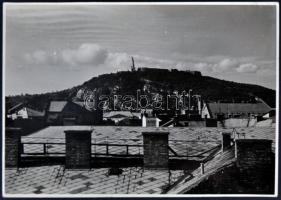 1945 előtti képek Budapestről; Margitsziget, Óbuda... 10 db kfl méretű városkép, egyik a háború után...