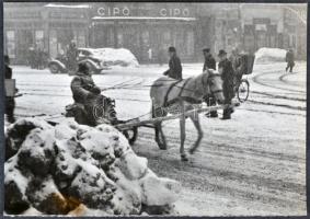 1945 előtti képek Budapestről; Margitsziget, Óbuda... 10 db kfl méretű városkép, egyik a háború után...