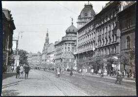 1945 előtti képek Budapestről; Margitsziget, Óbuda... 10 db kfl méretű városkép, egyik a háború után...