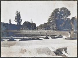 1945 előtti képek Budapestről; Margitsziget, Óbuda... 10 db kfl méretű városkép, egyik a háború után...