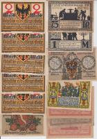 Német Birodalom / Weimari Köztársaság 1918-1922. 13db városi szükségpénz T:1-2 Germany / Empire / Weimar Republic 1918-1922. 13 pcs of necessity notes C:UNC-XF