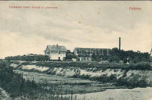 Palánka Bahnhof u. Dampfmühle