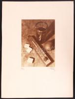 1933 Thöresz Dezső (1902-1963): 30 C° Árnyékban; vintage fotó, aláírva, pecsételve, feliratozva; kép...