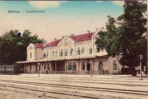 Alvincz Bahnhof