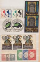 31db, főleg magyar segély- és levélzáró bélyeg